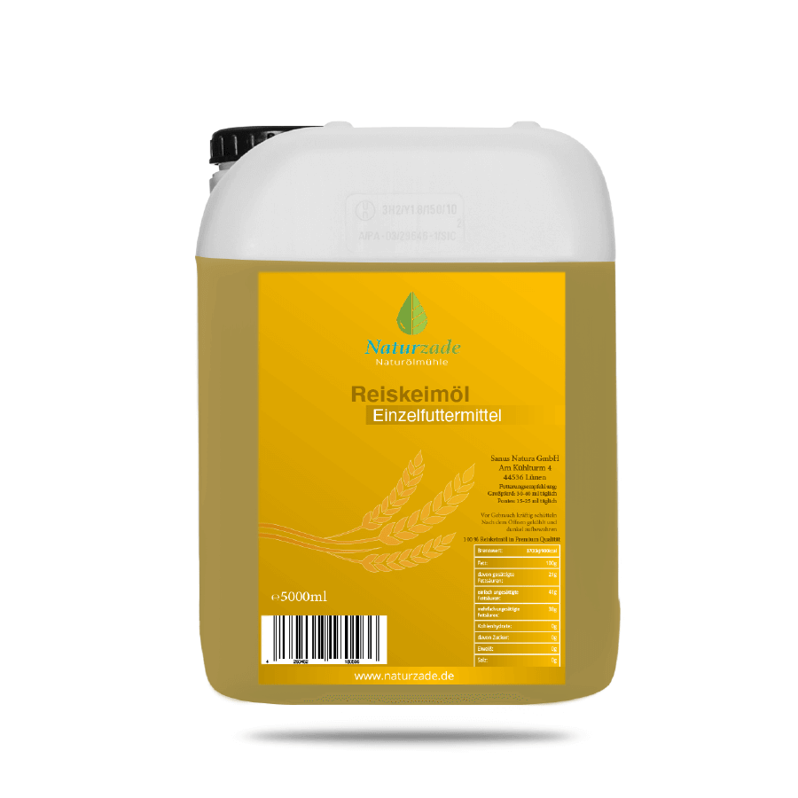 Stiefel Huile De Germe De Riz 1L - Complément Énergie Naturel Pour Chevaux
